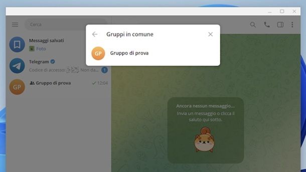 Windows PC Telegram