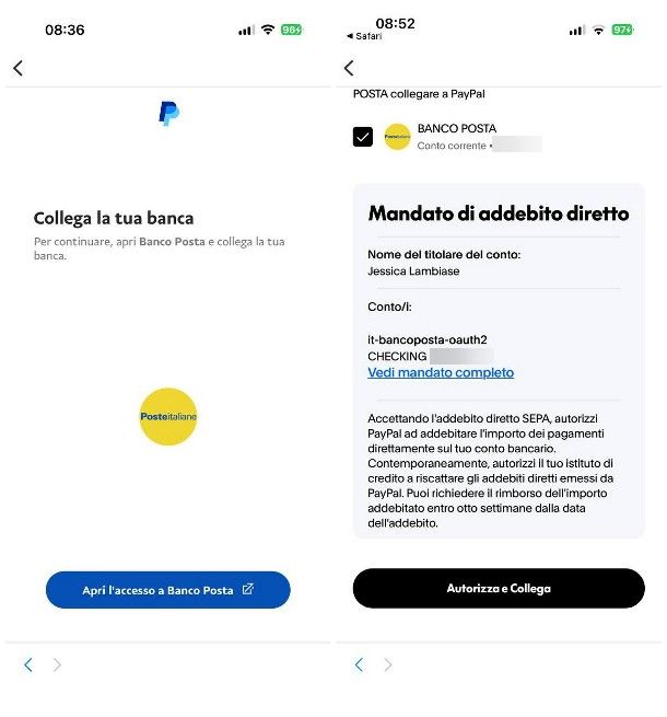 Come ricaricare conto PayPal con bonifico