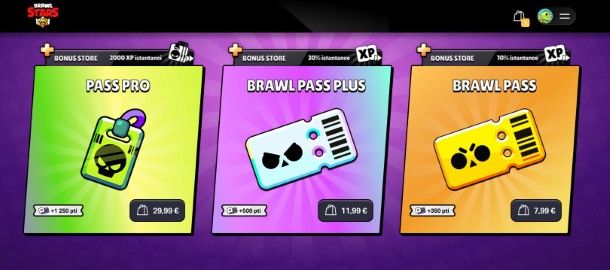 Acquistare il Brawl Pass dal Supercell Store