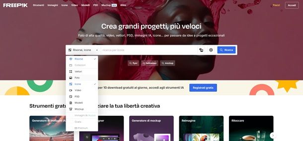 freepik icone