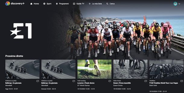 Eurosport su discovery+