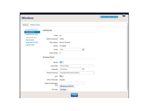 password wifi modem hub
