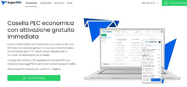 Come creare una PEC SuperPEC
