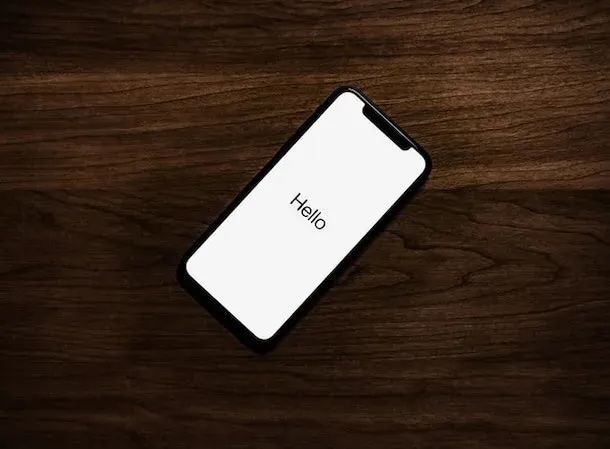 Trasferire dati dopo configurazione iOS