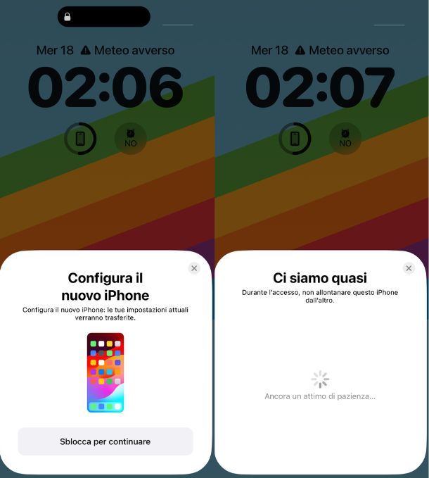 Trasferire dati da iPhone a iPhone avvicinandoli
