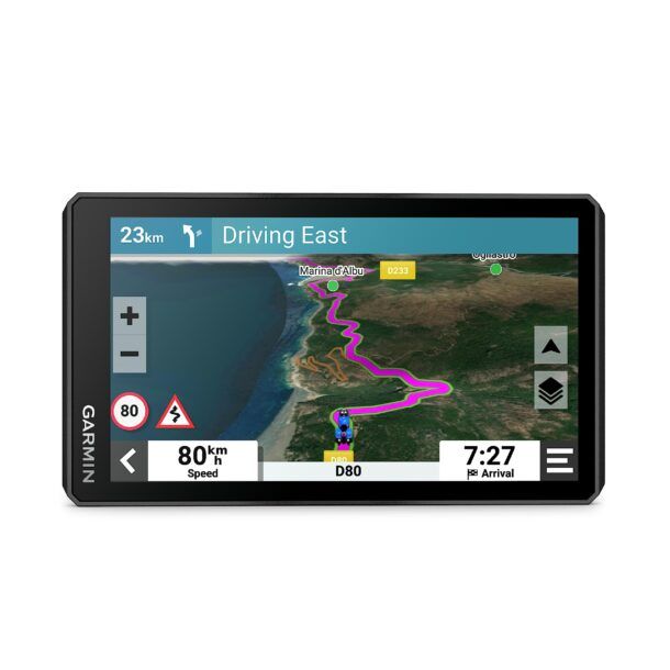 Navigatore Satellitare Da 7 Pollici Per Auto E Camion – GPS HD Con Mappe UK E Europa, Aggiornamenti Gratuiti A Vita, Ricerca Per Codice Postale