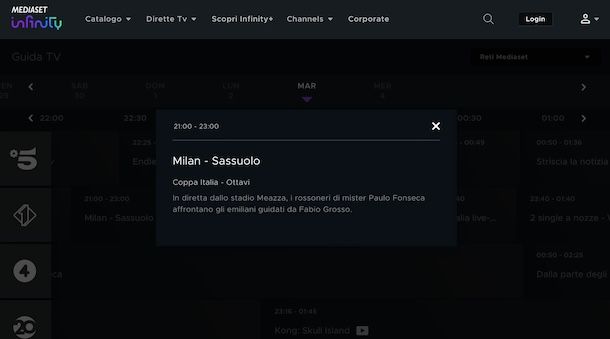 Mediaset Infinity