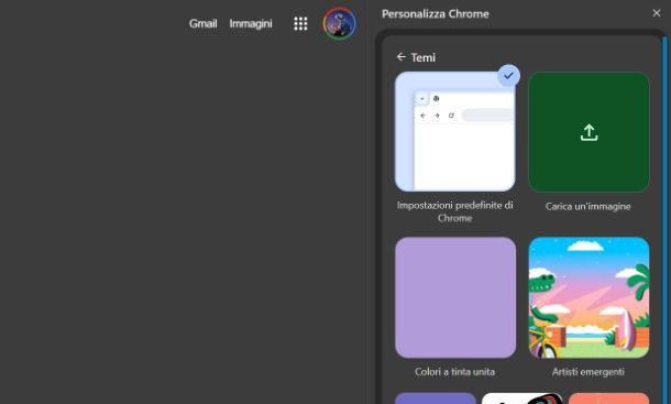Come cambiare lo sfondo di Google con un'immagine
