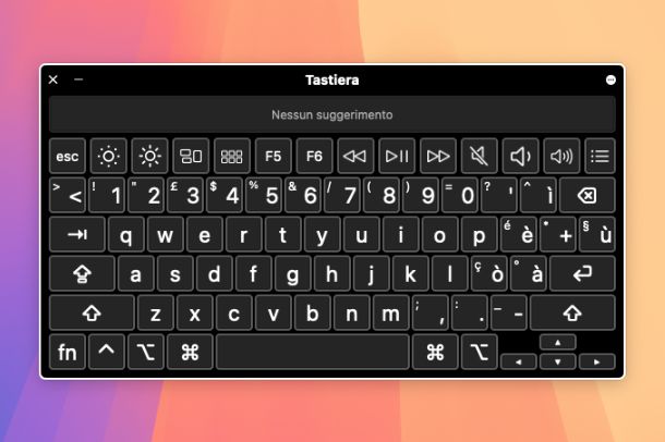 Come ingrandire la tastiera su Mac