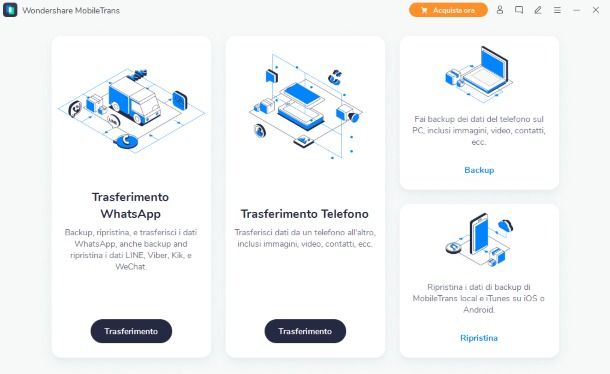 Trasferire dati da Huawei a Xiaomi con PC