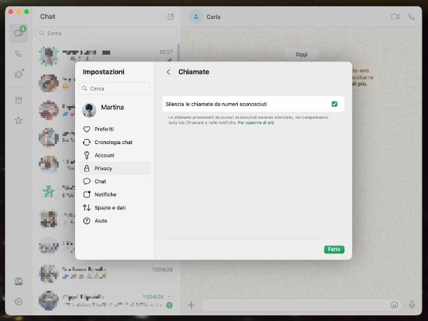 WhatsApp Mac