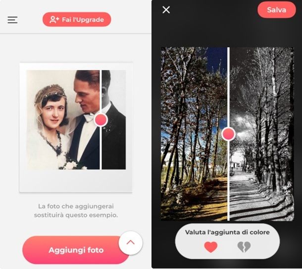 Come dare colore a una foto in bianco e nero da iPhone e iPad