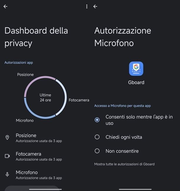 Controllare le opzioni del microfono Xiaomi