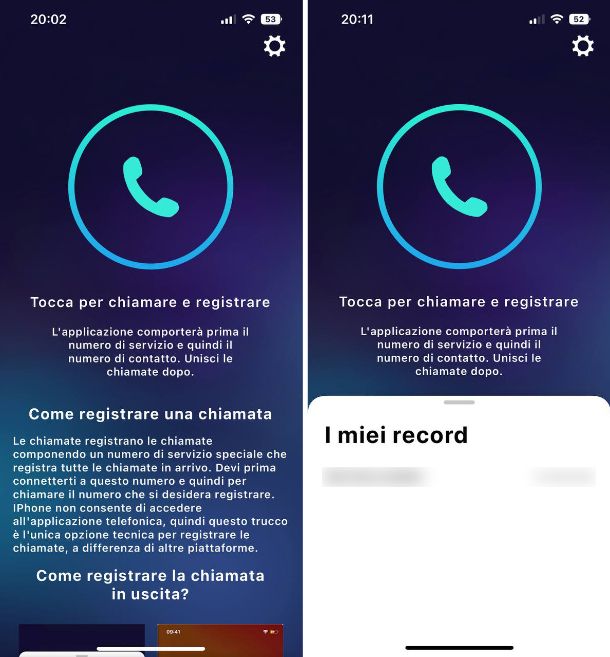 App per registrare le telefonate