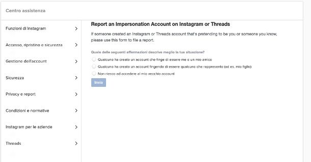 Come riattivare account Instagram hackerato