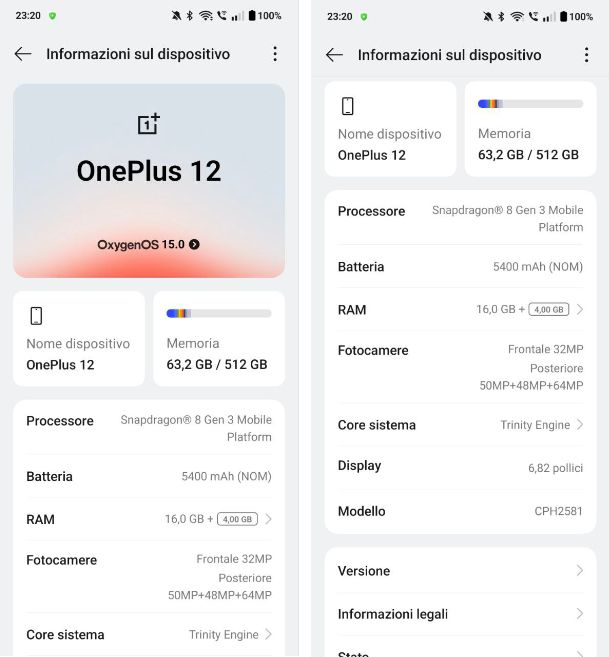 Come vedere modello cellulare OPPO
