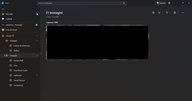 Passare foto da Google Foto a galleria PC