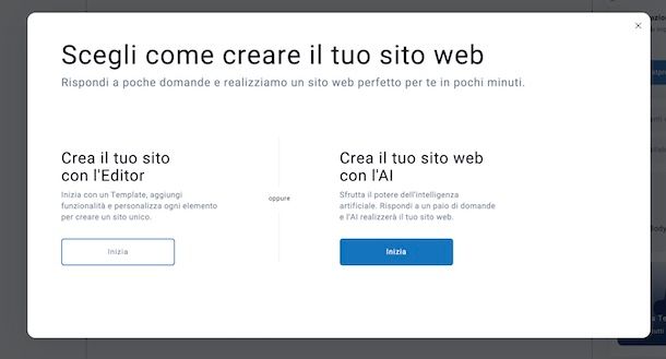 Creare sito con Aruba SuperSite