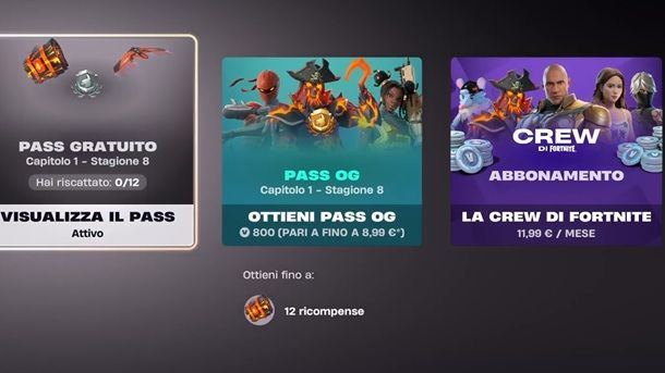 Pass Battaglia gratuito Fortnite 2026