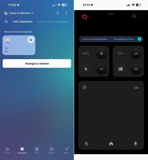 Come usare il telefono come telecomando per TV Samsung