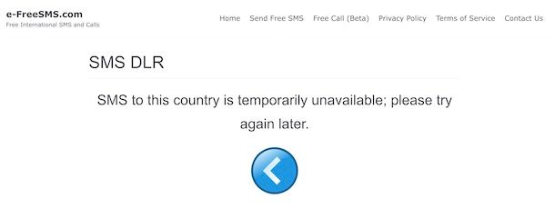 e-free SMS
