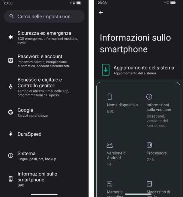 Come vedere modello cellulare Android