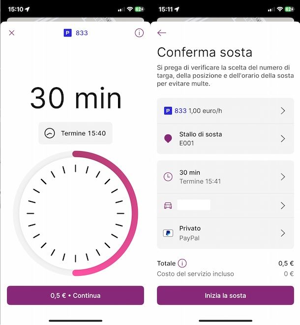 Pagare la sosta con EasyPark