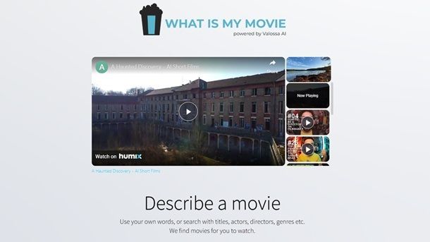 What Is My Movie