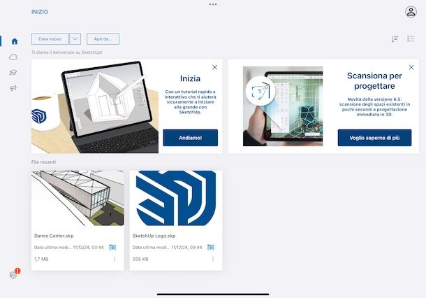 SketchUp per iPad