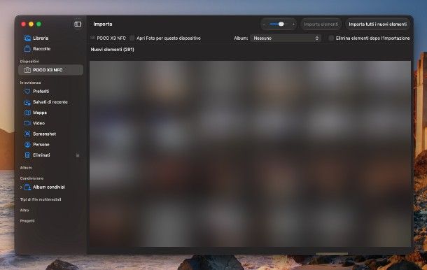 Come trasferire file da Android a Mac