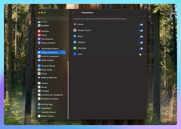 Webcam macOS