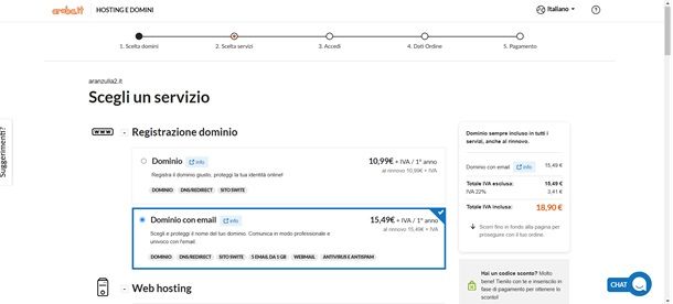 email aruba