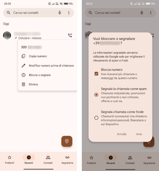 Come bloccare chiamate in entrata Xiaomi