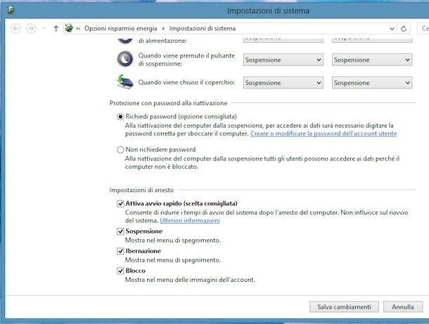 ibernare windows 8