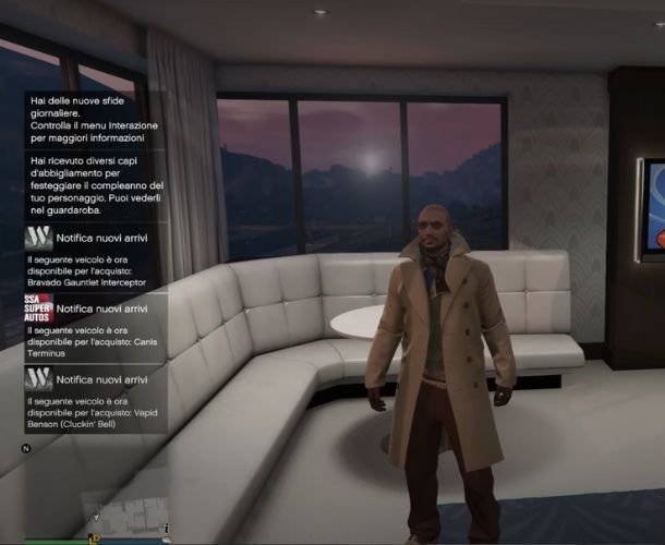gli obiettivi giornalieri di gta online