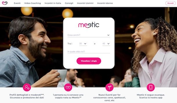Sito Meetic