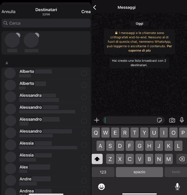 Come inviare 1000 messaggi su WhatsApp