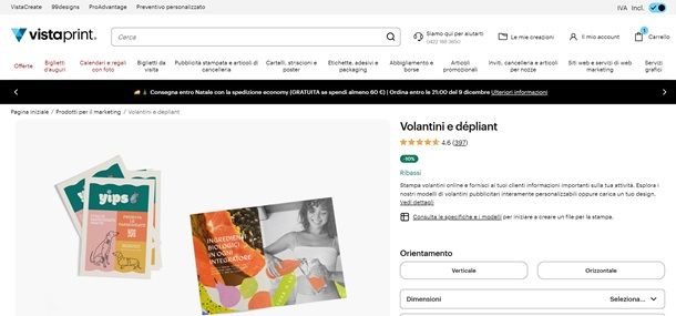 visaprint volantino