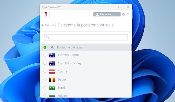 Avira Phantom VPN Pro