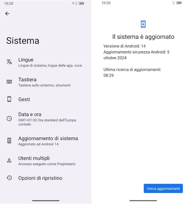 Come aggiornare Android facilmente procedura standard