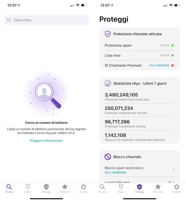 App per bloccare chiamate in entrata
