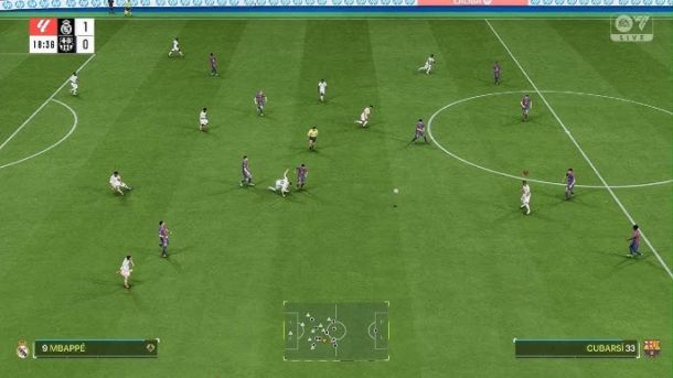 Una partita di EA Sports FC 25
