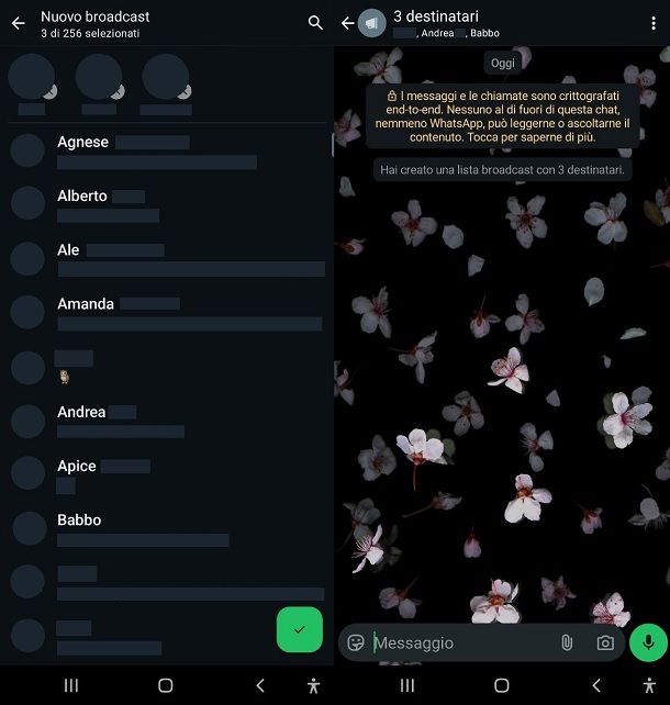 Come inviare 1000 messaggi su WhatsApp