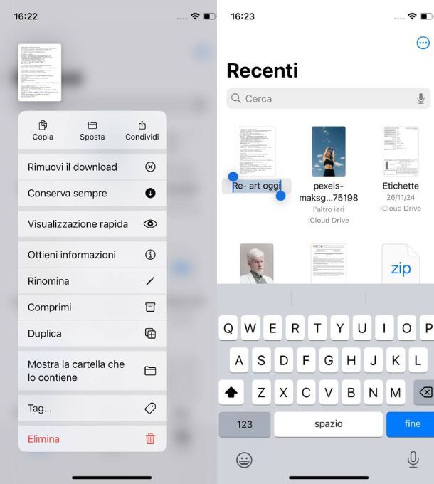 aprire elm iphone