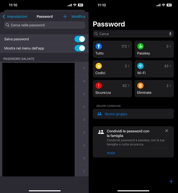 Scoprire password email iPhone