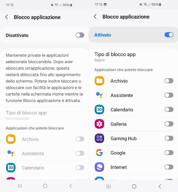 App per bloccare le app Samsung