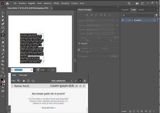 illustrator font