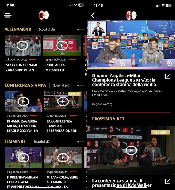 App Milan
