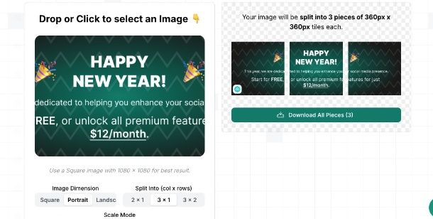 Come dividere foto Instagram online