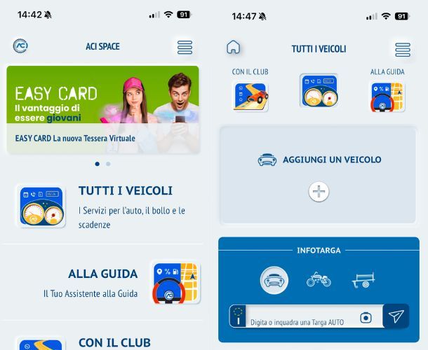 l'app aci space